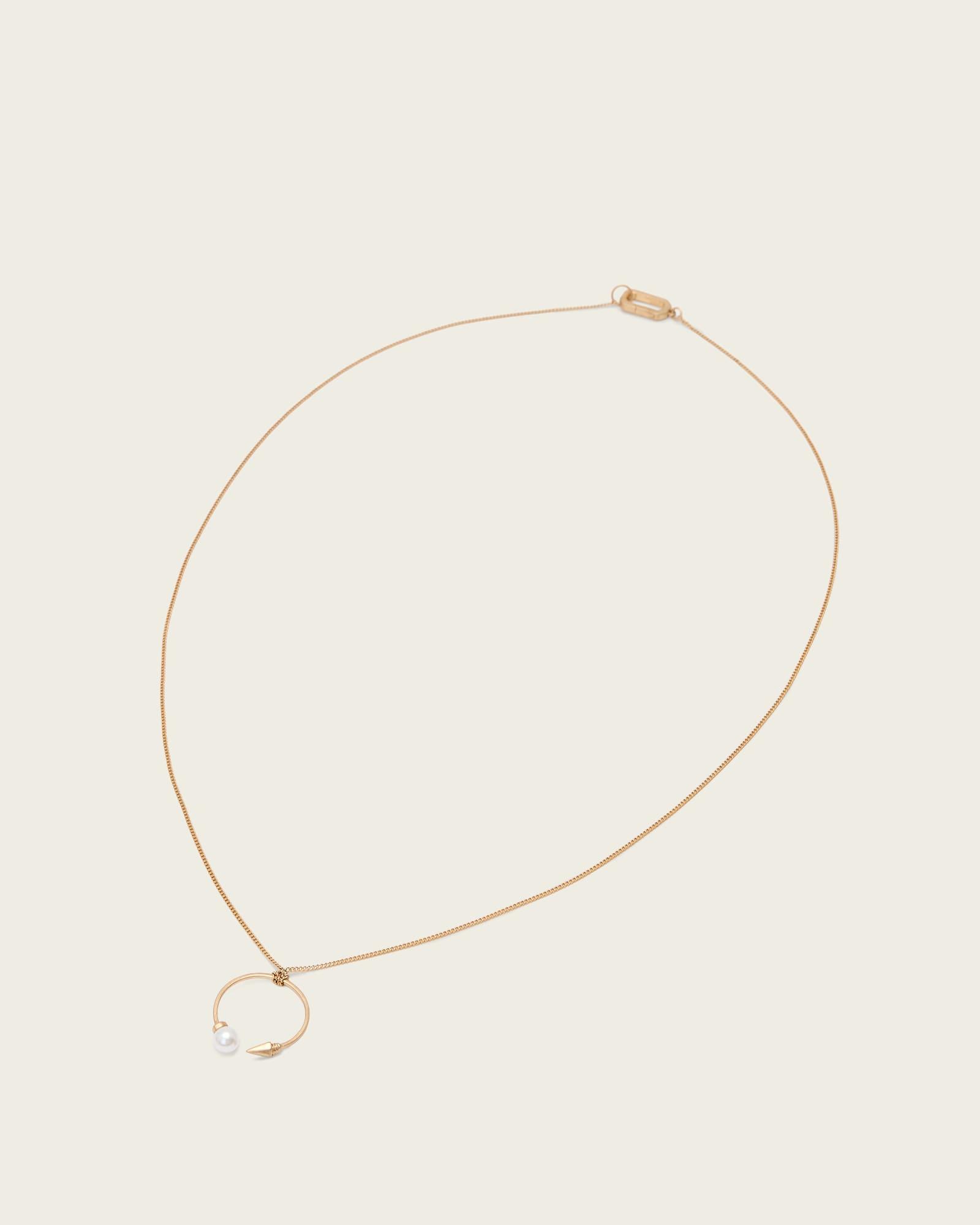 Ellie Mix Set Earrings WARM SILVER | ALLSAINTS US Product Image