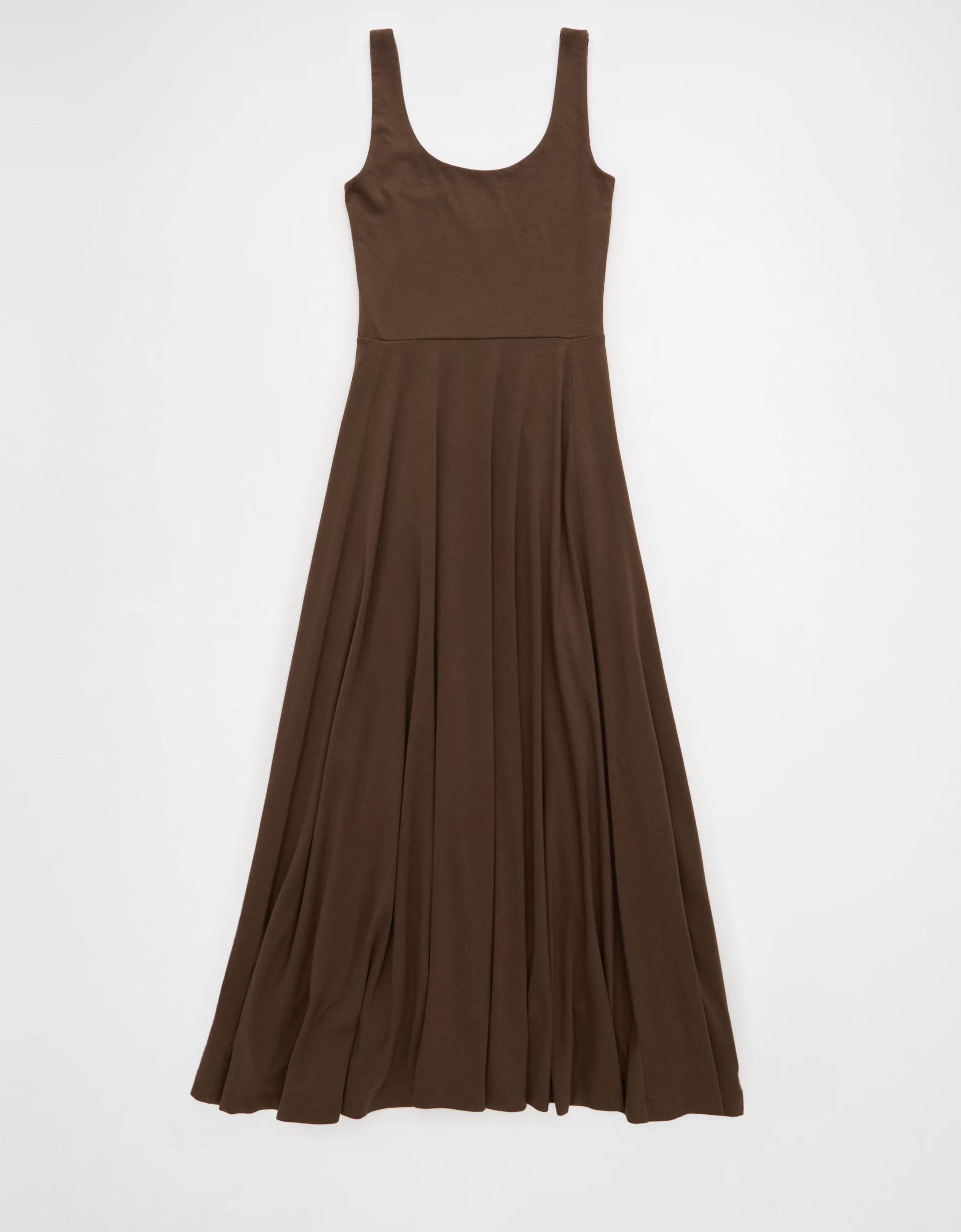 AE Scoop Neck Midi Dress Product Image