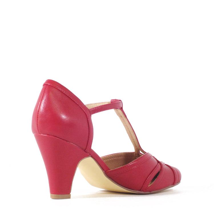 Sandy Festive T-Strap Heels Product Image