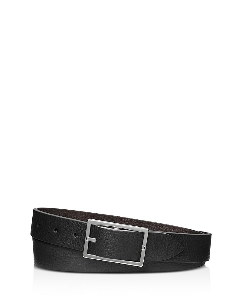 Shinola Mens Reversible Rectangle Buckle Belt Product Image