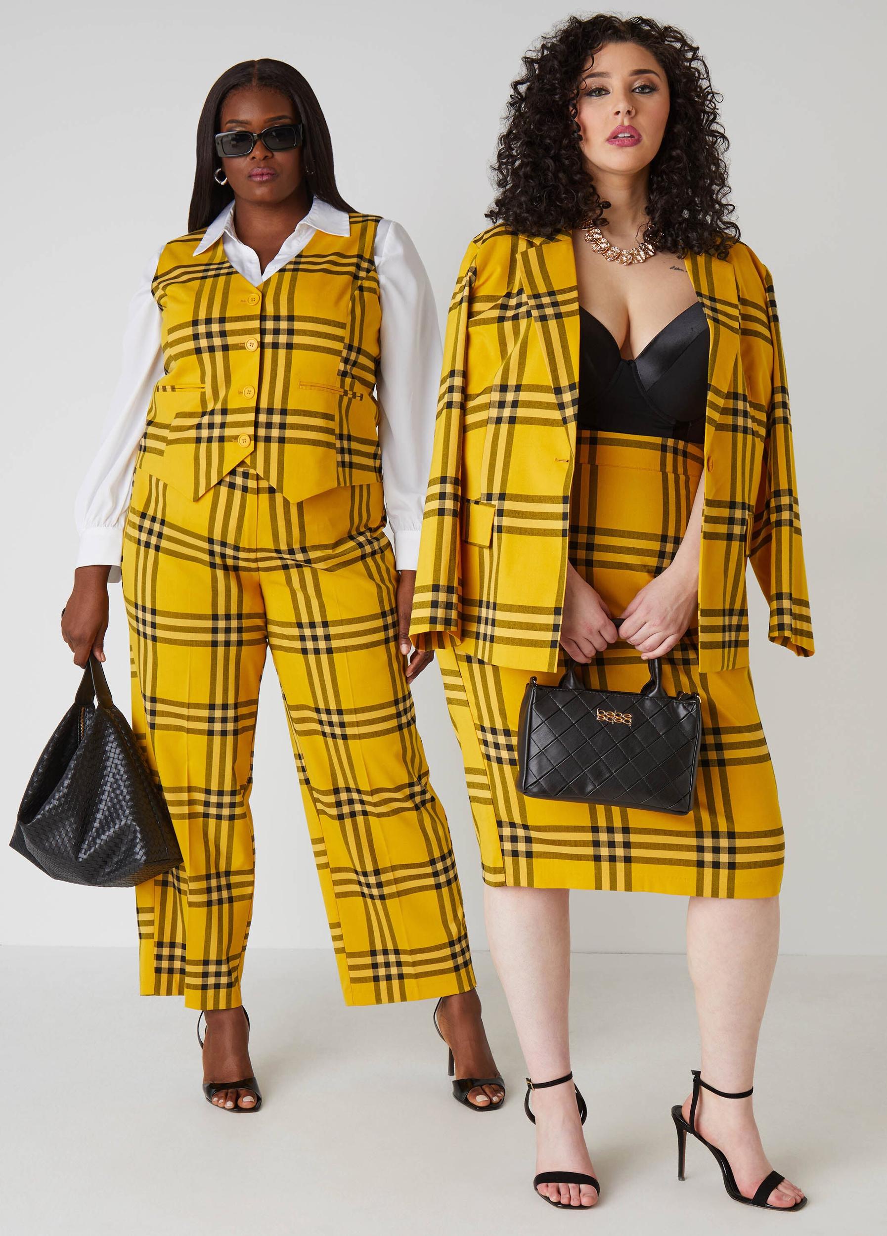 Plaid Twill Blazer Product Image