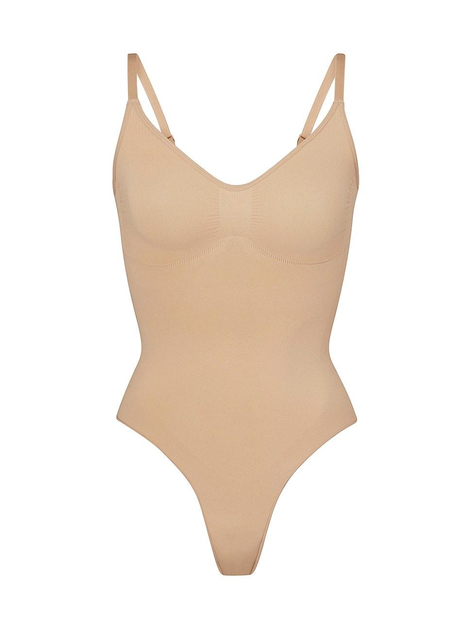 Womens Seamless Sculpt Thong Bodysuit Product Image