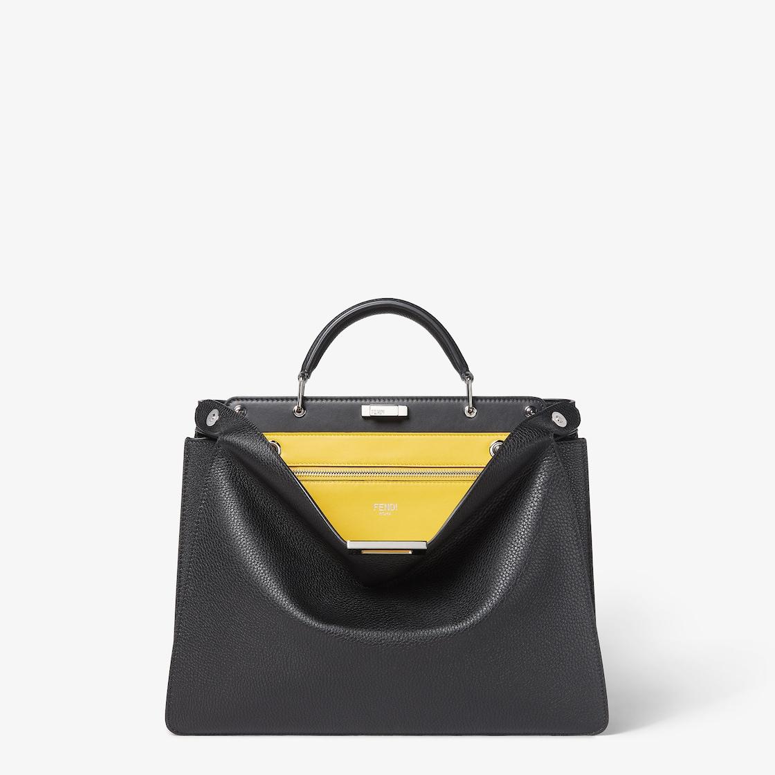 Peekaboo ISeeU MediumBlack leather bag Product Image