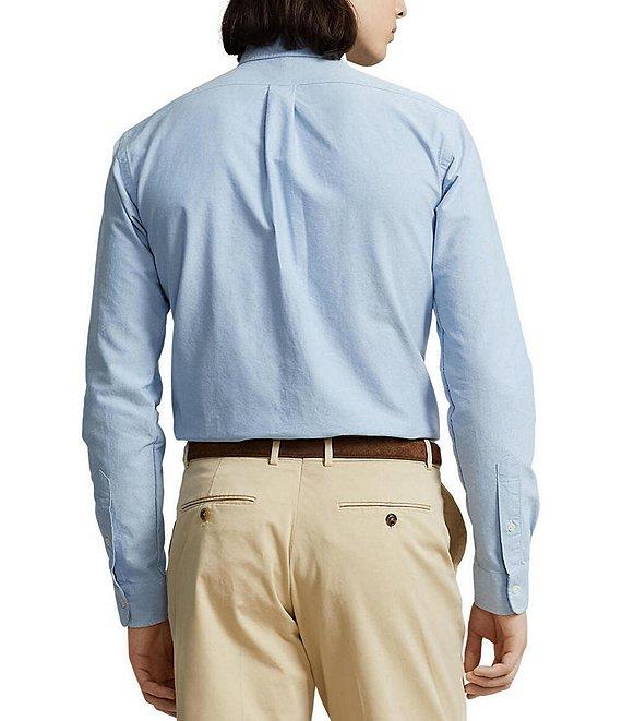 Polo Ralph Lauren Custom Fit Oxford Long Sleeve Woven Shirt Product Image