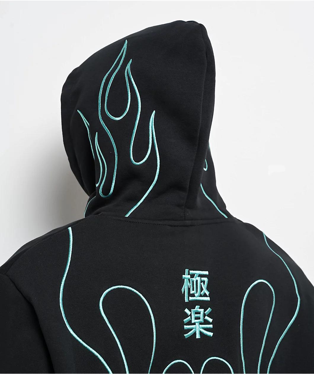 DGK Fuego Black Hoodie Product Image