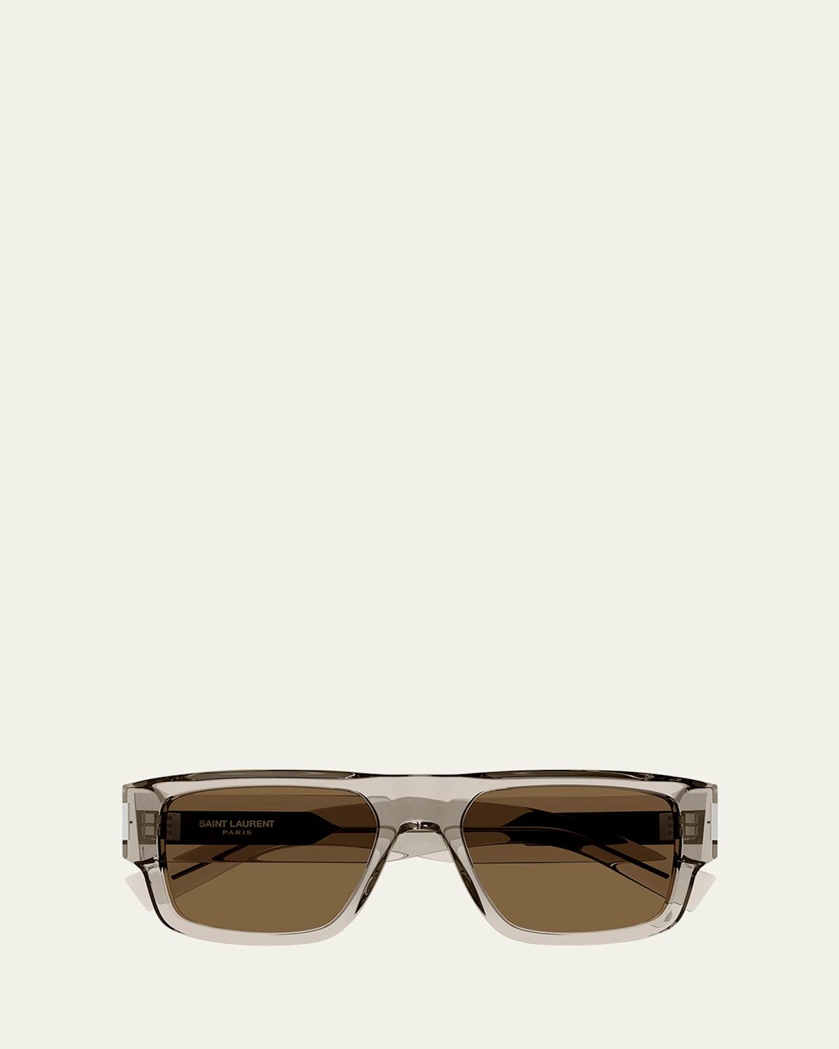 Mens Naked Wirecore 55MM Square Sunglasses Product Image