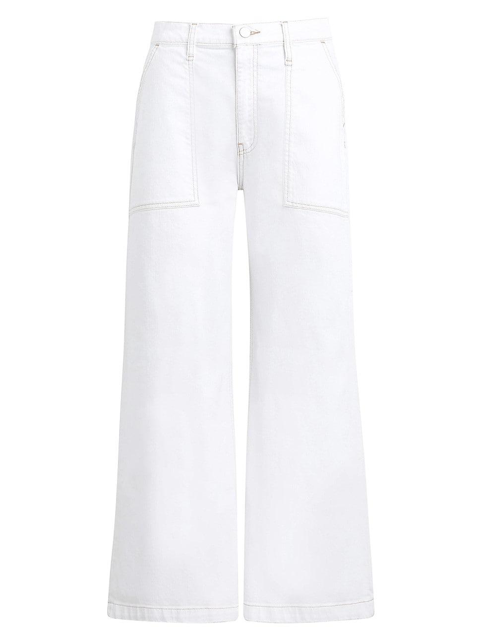 Womens Jodie Wide-Leg Crop Pants Product Image