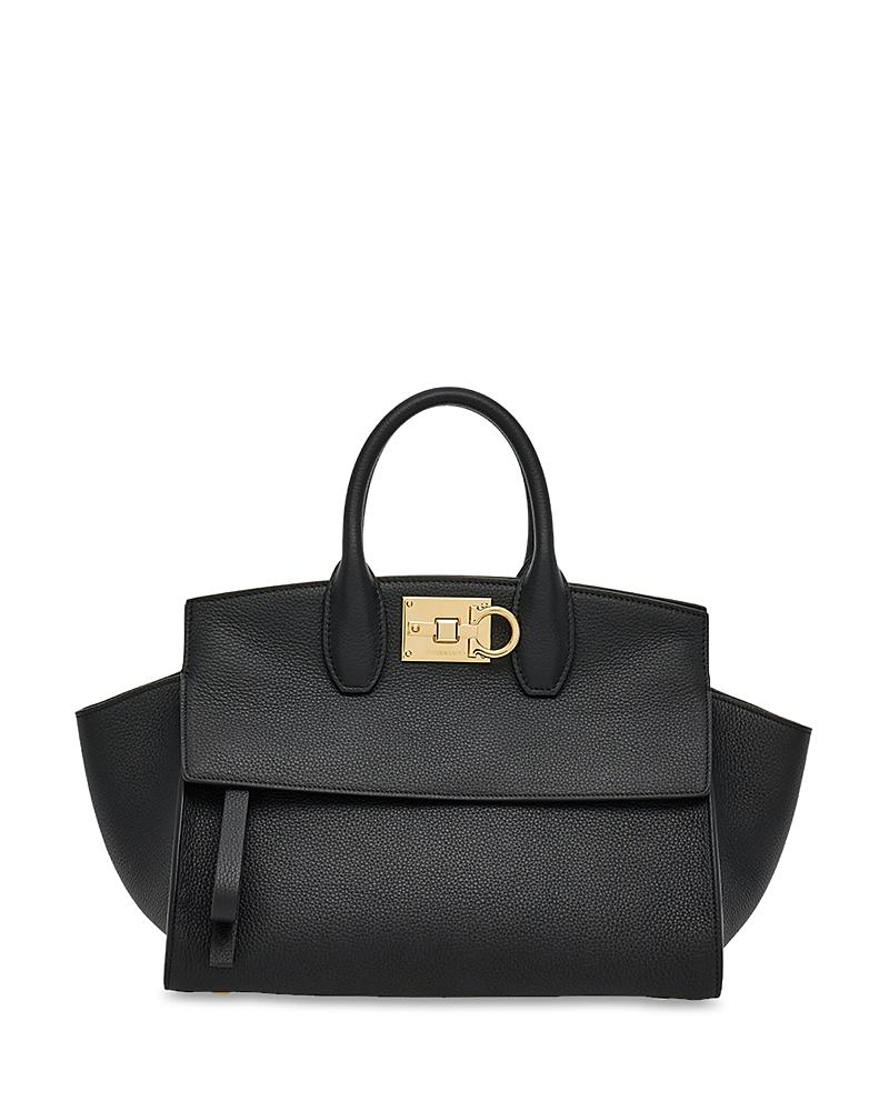 Womens The Studio Soft Small Leather Top-Handle Bag Product Image