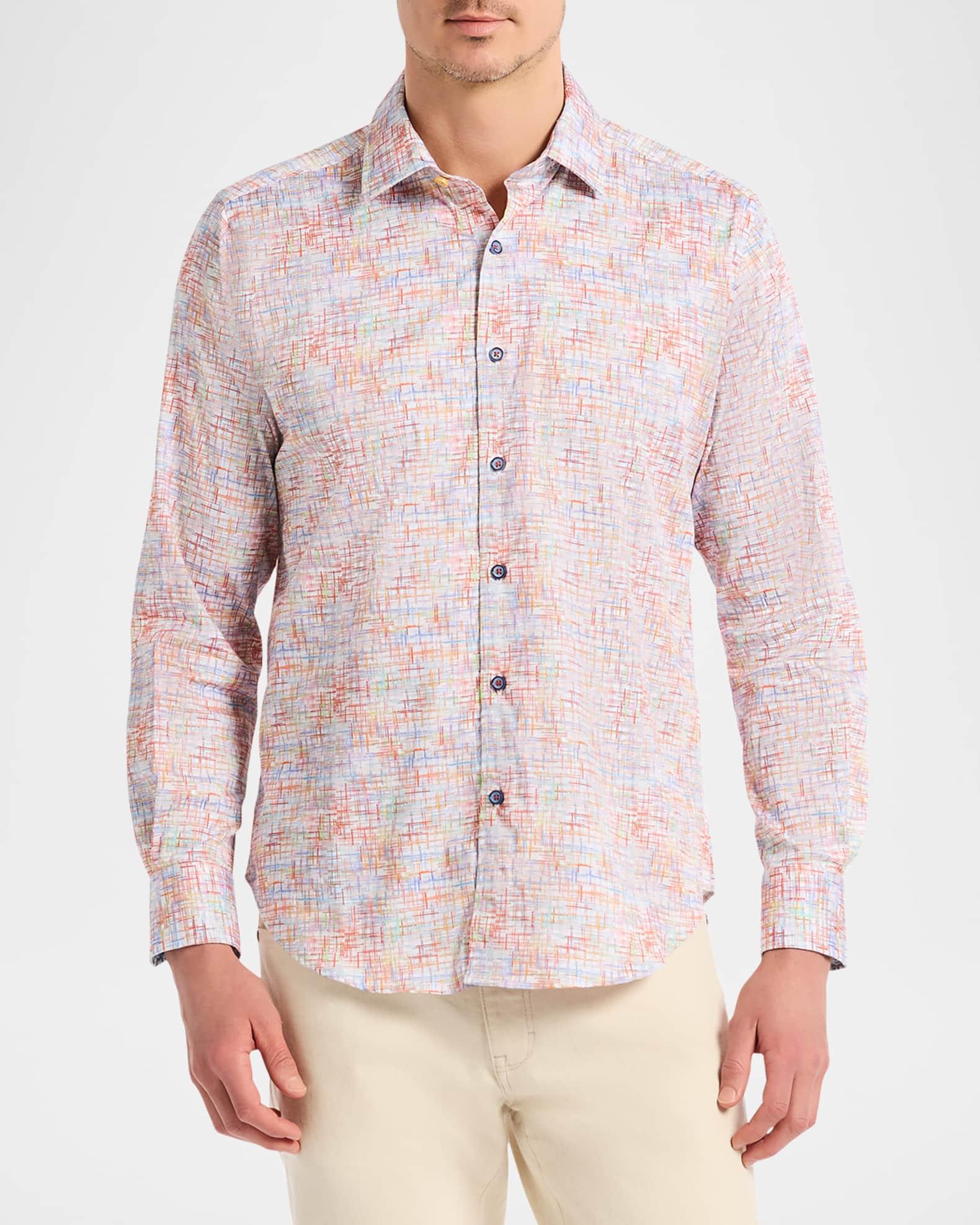 Men's Antalya Cotton-Stretch Sport Shirt Product Image