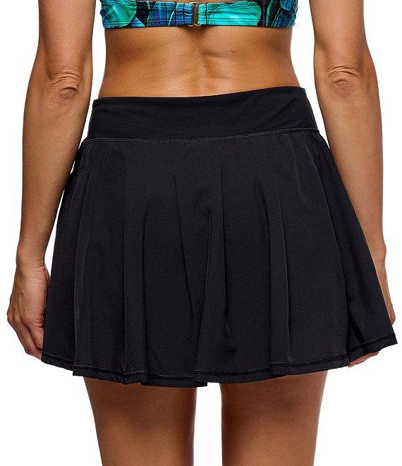 Next by Athena Good Karma Courtside Pleated Back Swim Skort Product Image