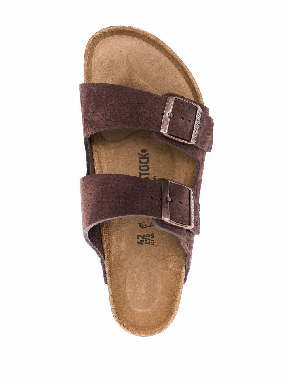 Arizona pebbled leather sandals Product Image