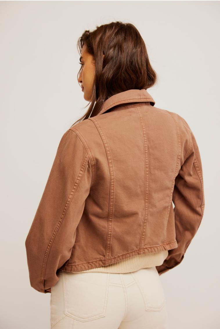 Jade Denim Jacket Product Image