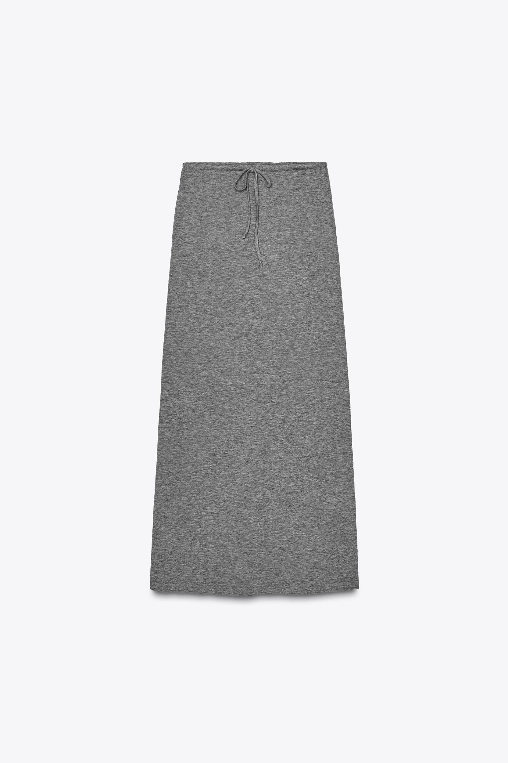 100% WOOL LONG SKIRT Product Image