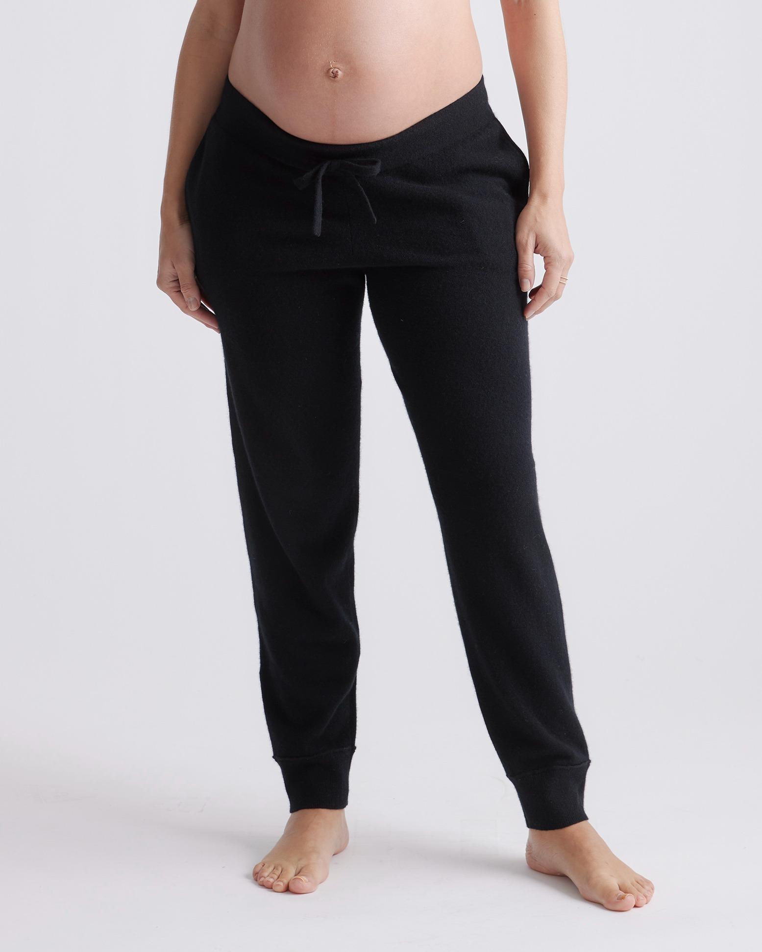 Quince | Women's Mongolian Cashmere Maternity Joggers Product Image