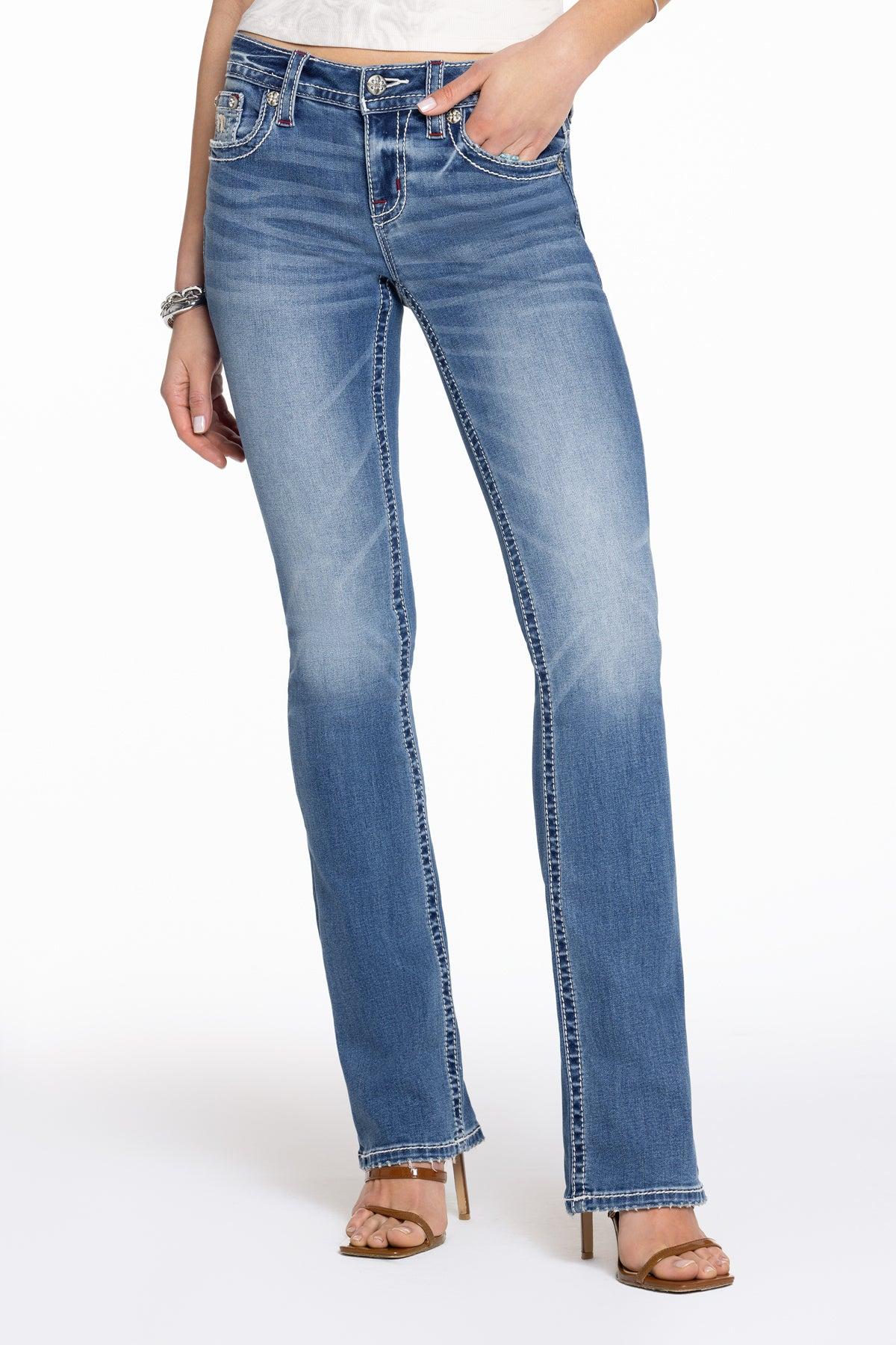 Maven Logo Bootcut Jeans Product Image