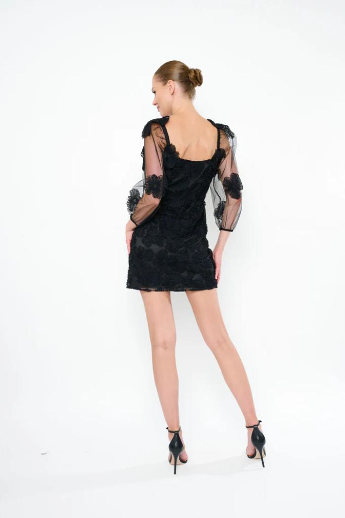 Yani Floral Lace Dress Product Image