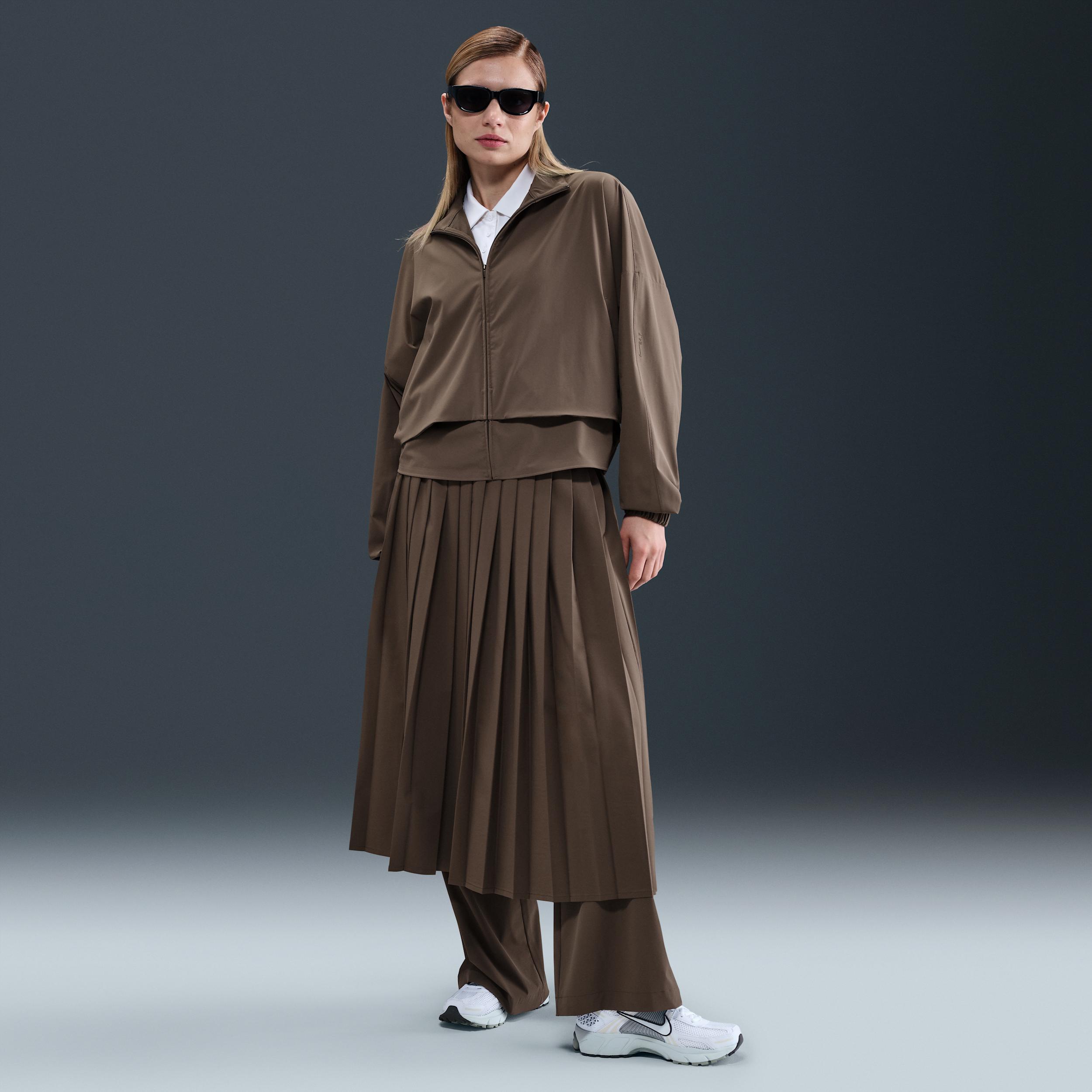 Nike Womens 24.7 PerfectStretch Dri-FIT Oversized Full-Zip Jacket | HJ0963-004 Product Image