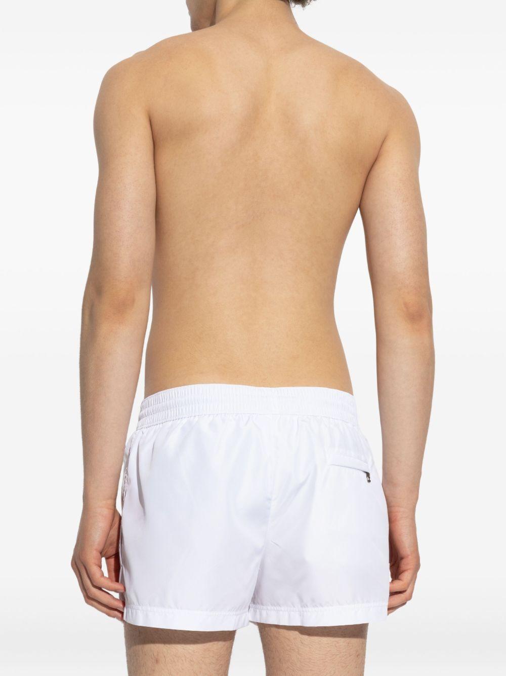 logo-plaque swim shorts Product Image