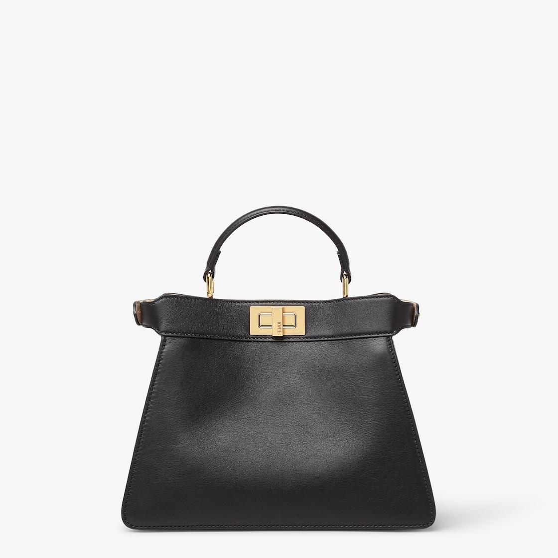 Peekaboo ISeeU SmallBlack, calf leather bag Product Image