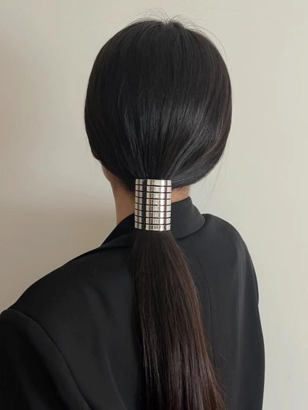 Geometric Shiny Hair Accessories Hairtie Product Image