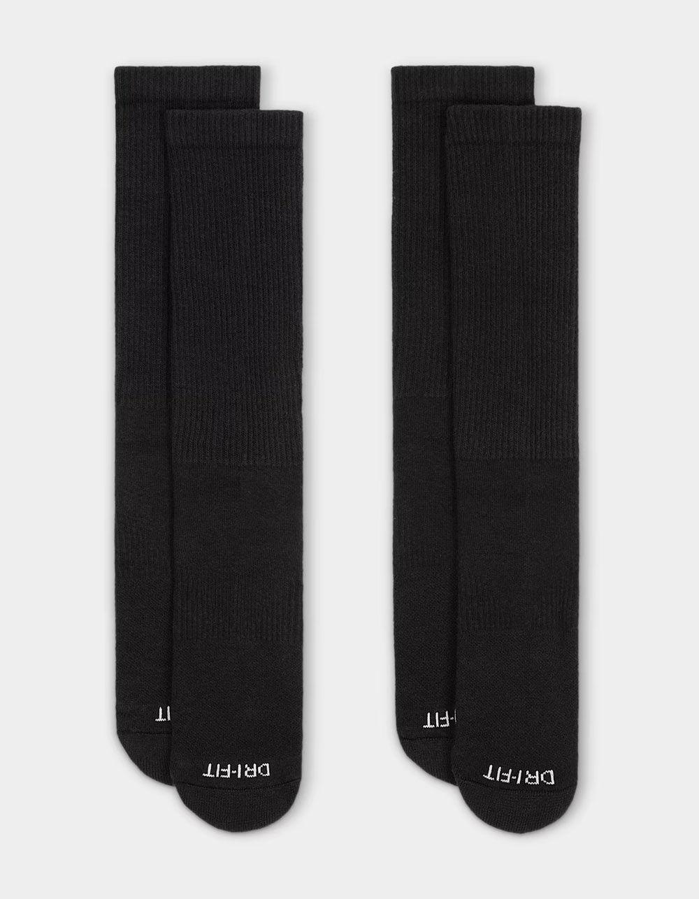 NIKE Everyday 2 Pack Cushioned Crew Socks - BLACK Product Image