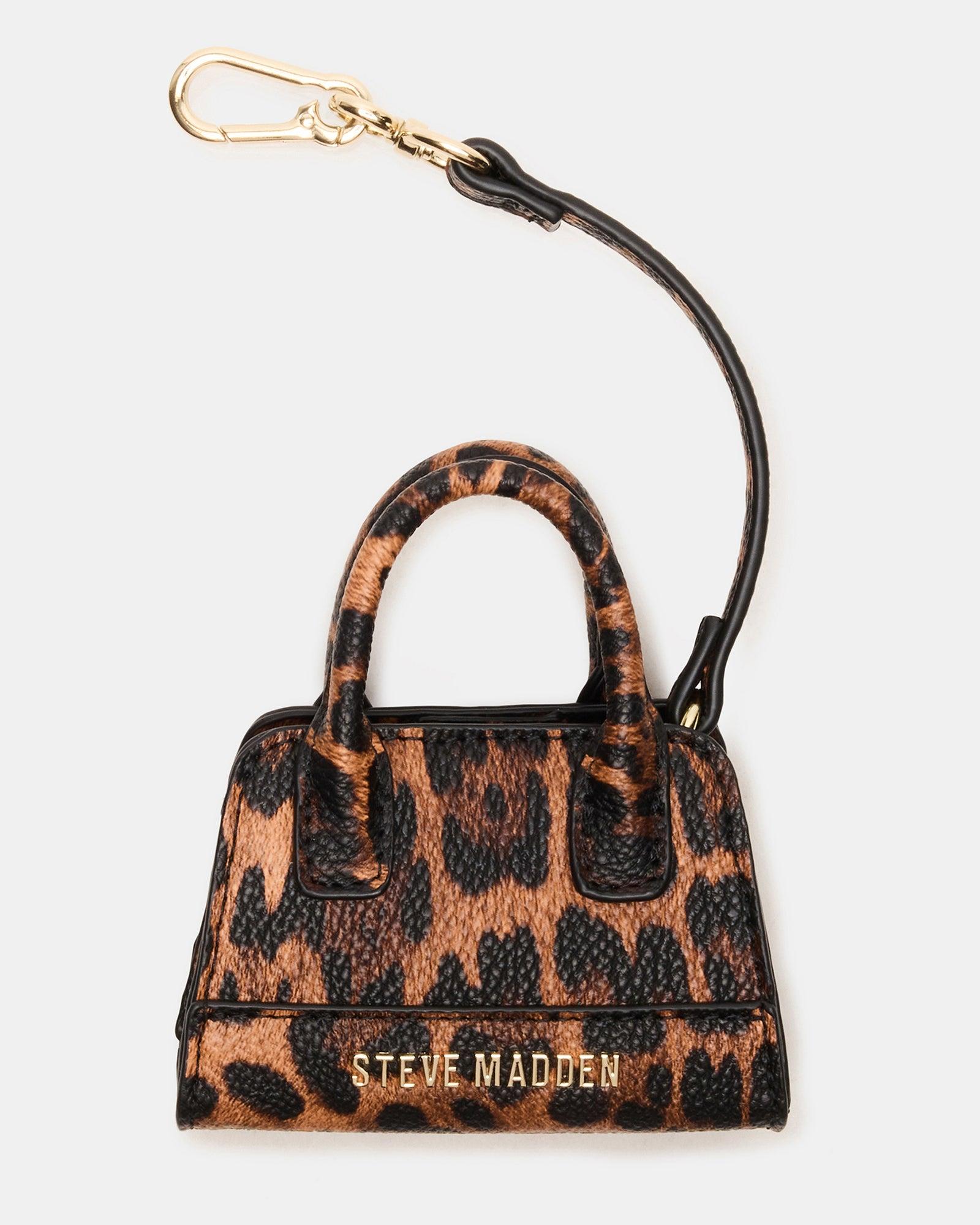 MICRO TOTE BAG CHARM LEOPARD Female Product Image