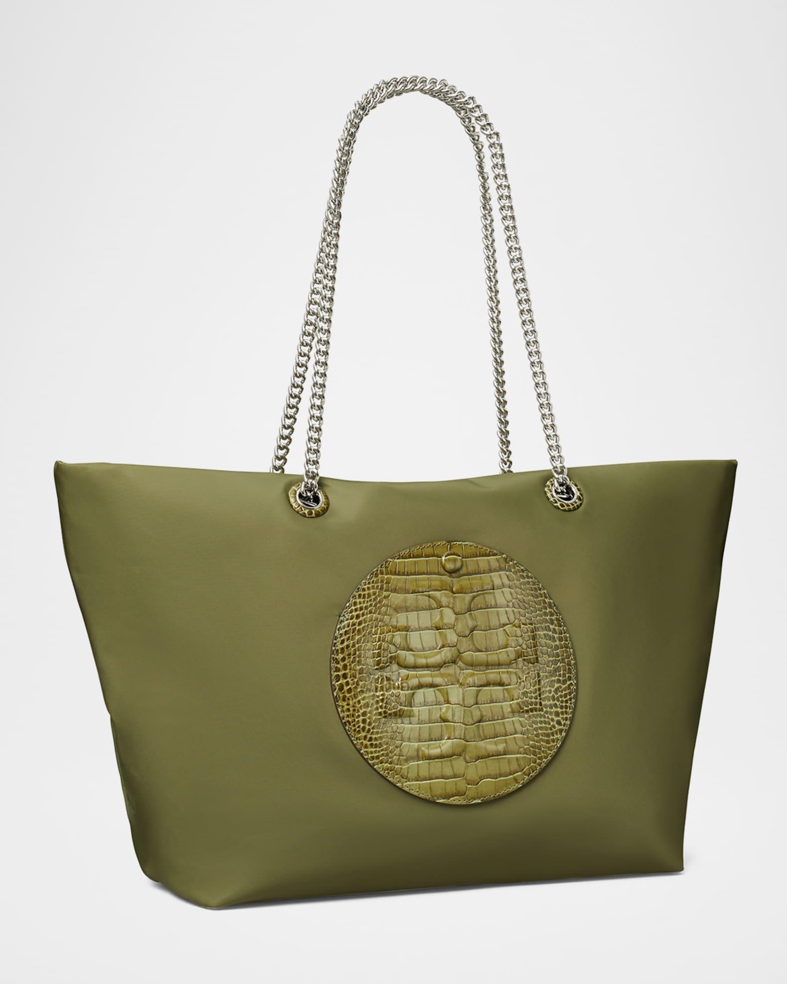Ella Chain Croc Zip Tote Bag Product Image