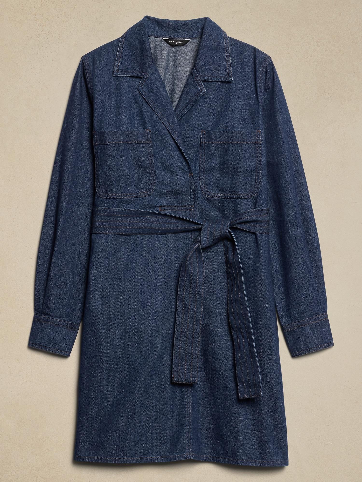 Denim Mini Dress Product Image