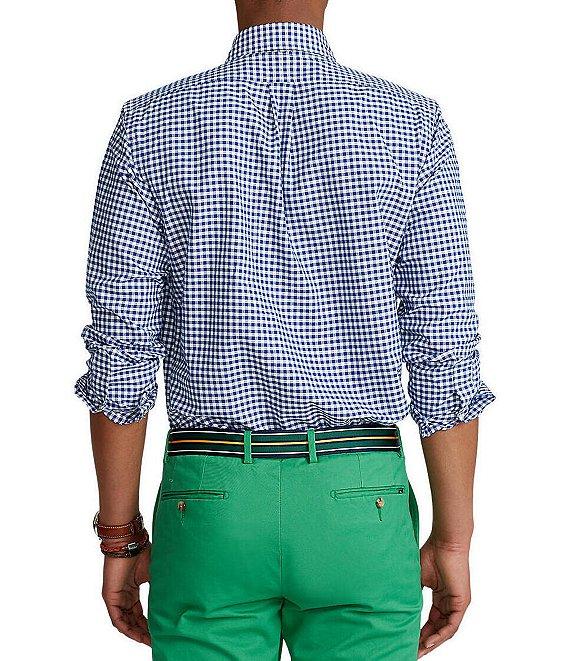 Polo Ralph Lauren Big & Tall Gingham Oxford Shirt Product Image