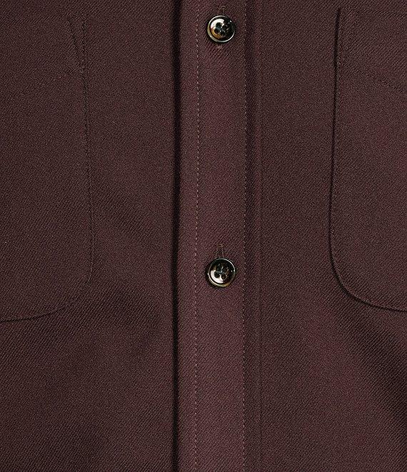 Murano Big & Tall Slim Fit Solid Long Sleeve Woven Shirt Product Image