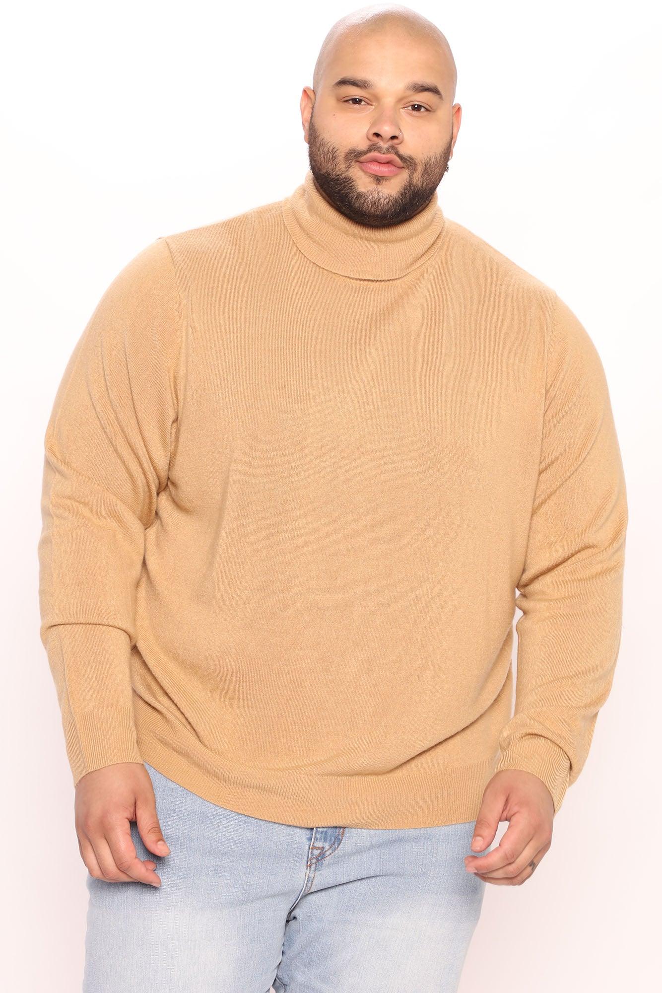 DeAngelo Turtleneck Sweater - Camel Male Product Image