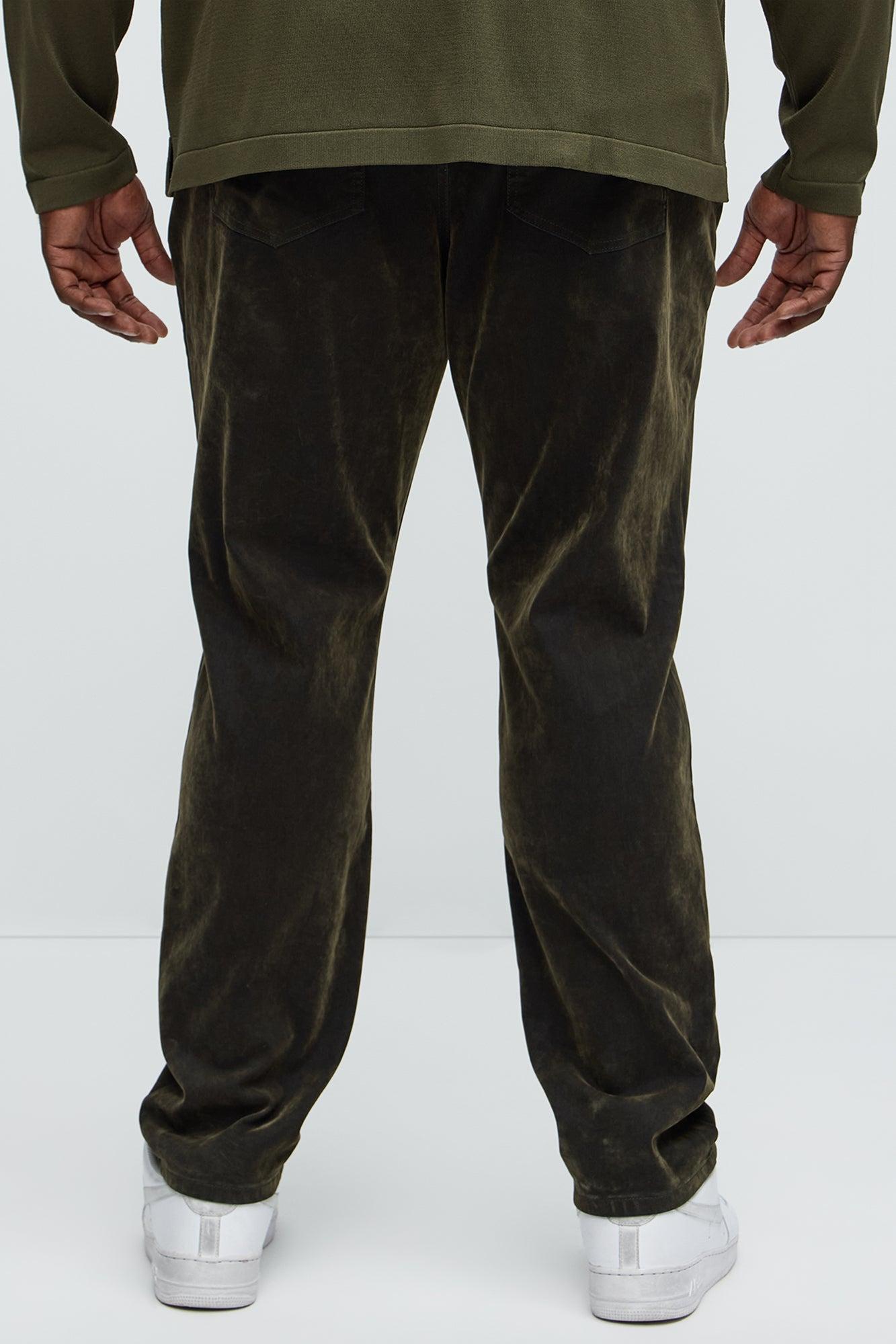 What The Flock Slim Jeans - Olive Product Image