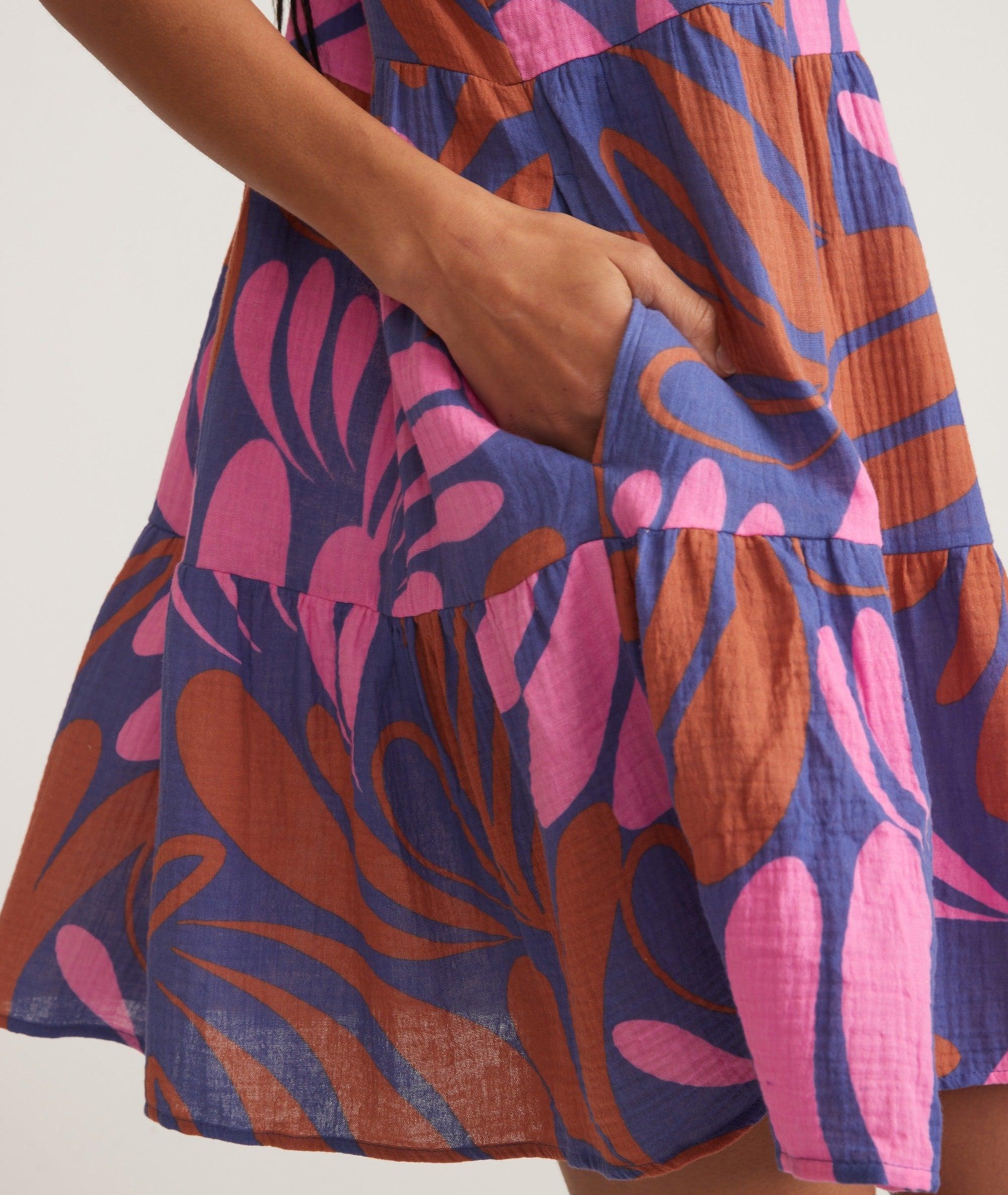 Leila Double Cloth Mini Dress Product Image