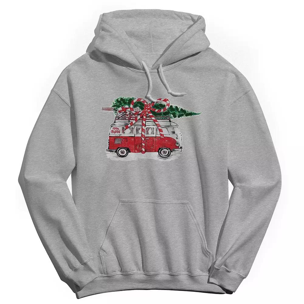 Men's Merry Christmas Hoodie, Women's, Size: Small, Sport Gray Product Image