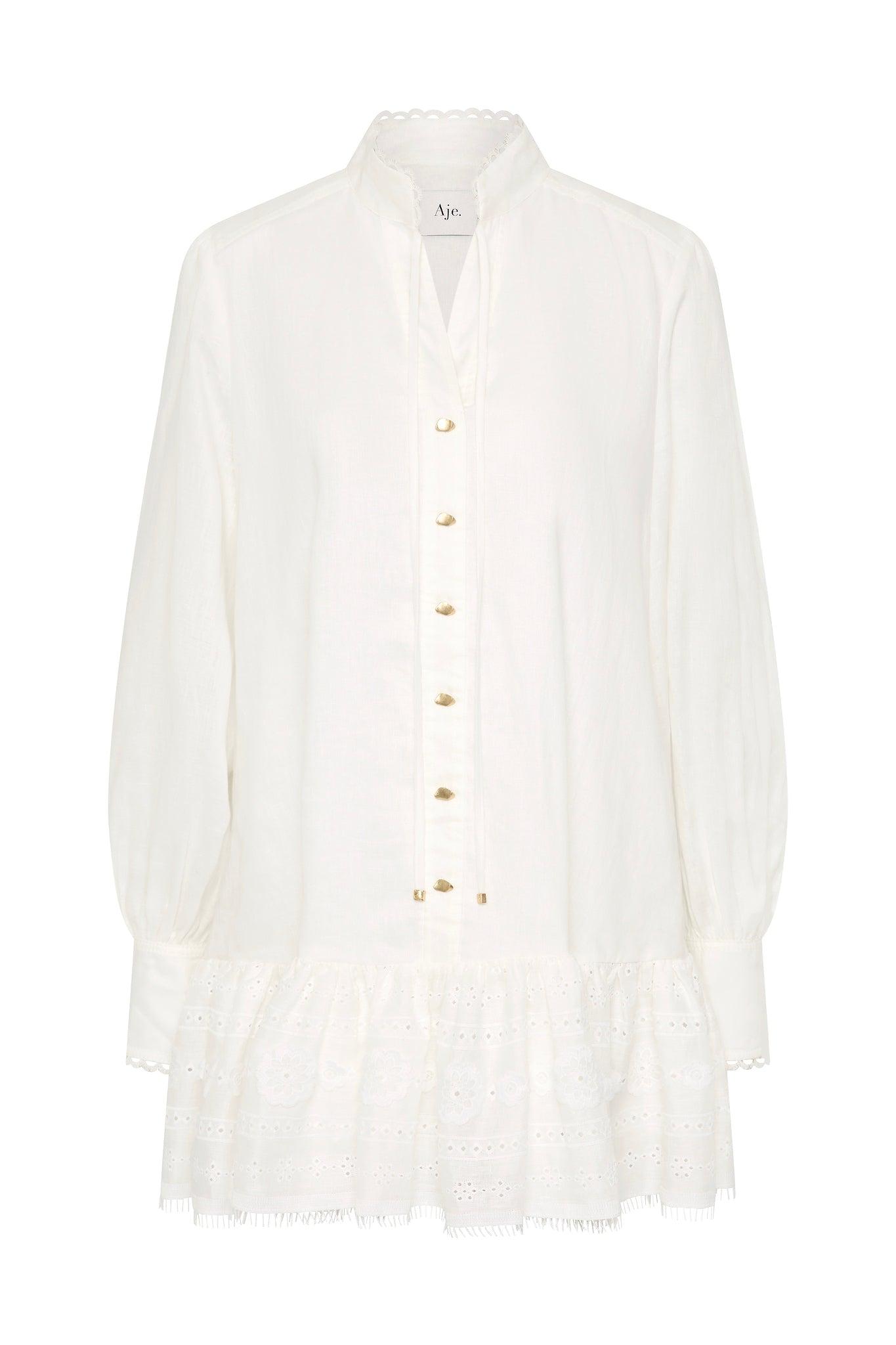 Cloud Embroidered Dress Product Image