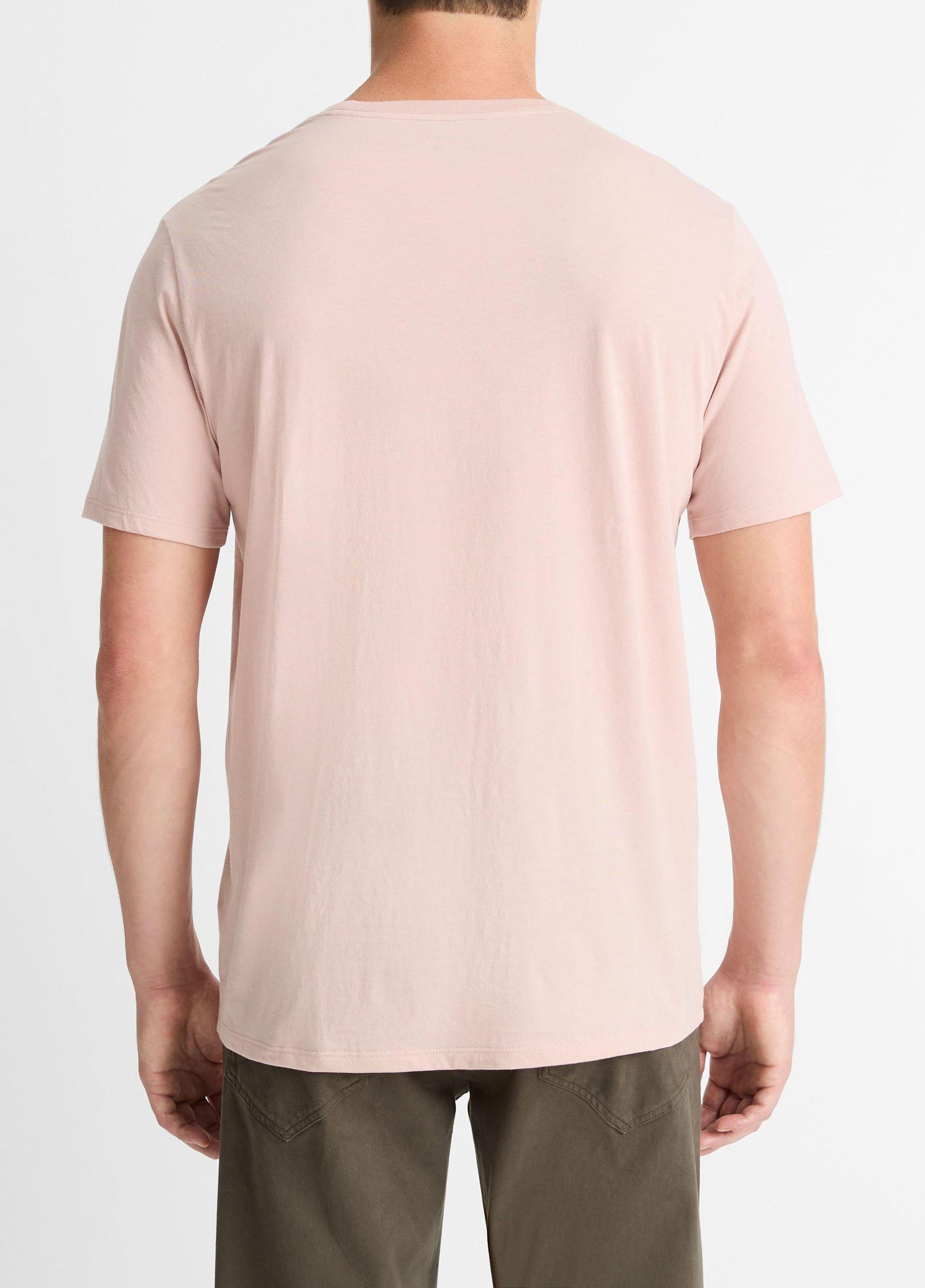 Pima Cotton Crew Neck T-Shirt Product Image