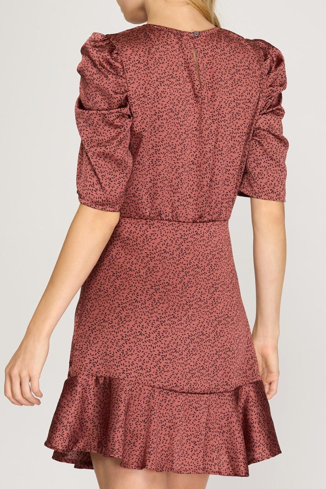 Puff Sleeve Dress Product Image