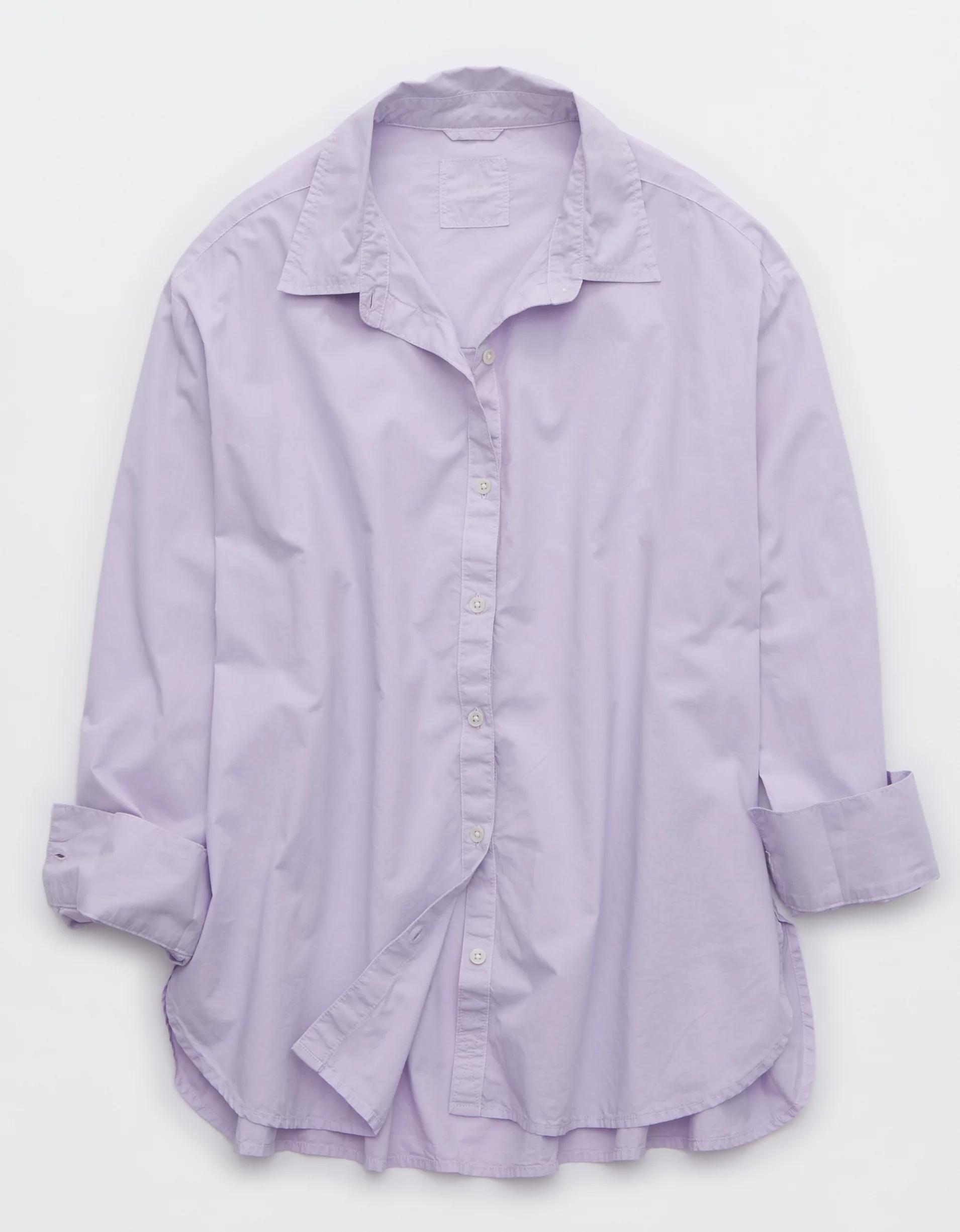 Aerie Good Day Button Down Shirt Product Image