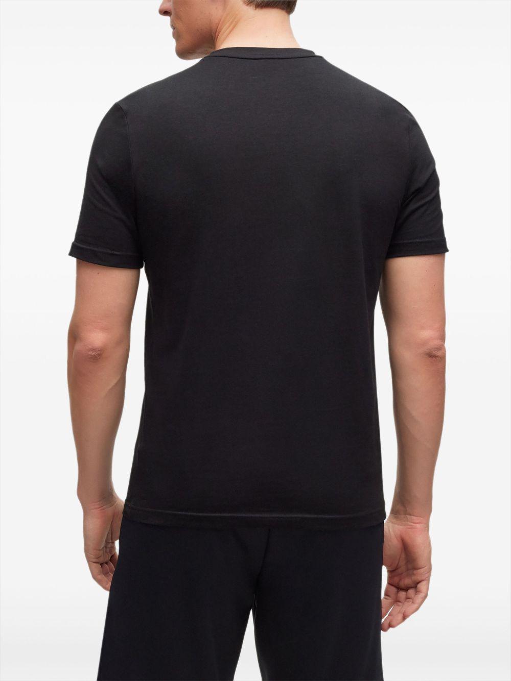 logo-print cotton T-shirts (pack of two) Product Image