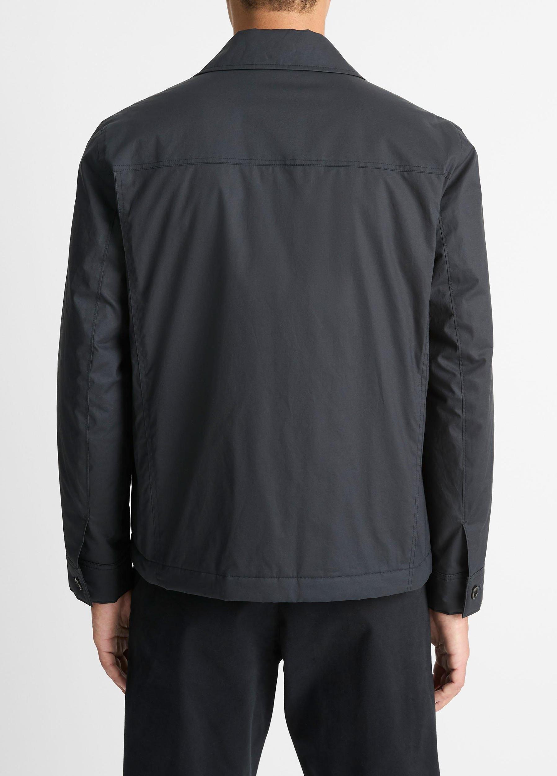 Quilted-Lined Cotton Sport Jacket Product Image