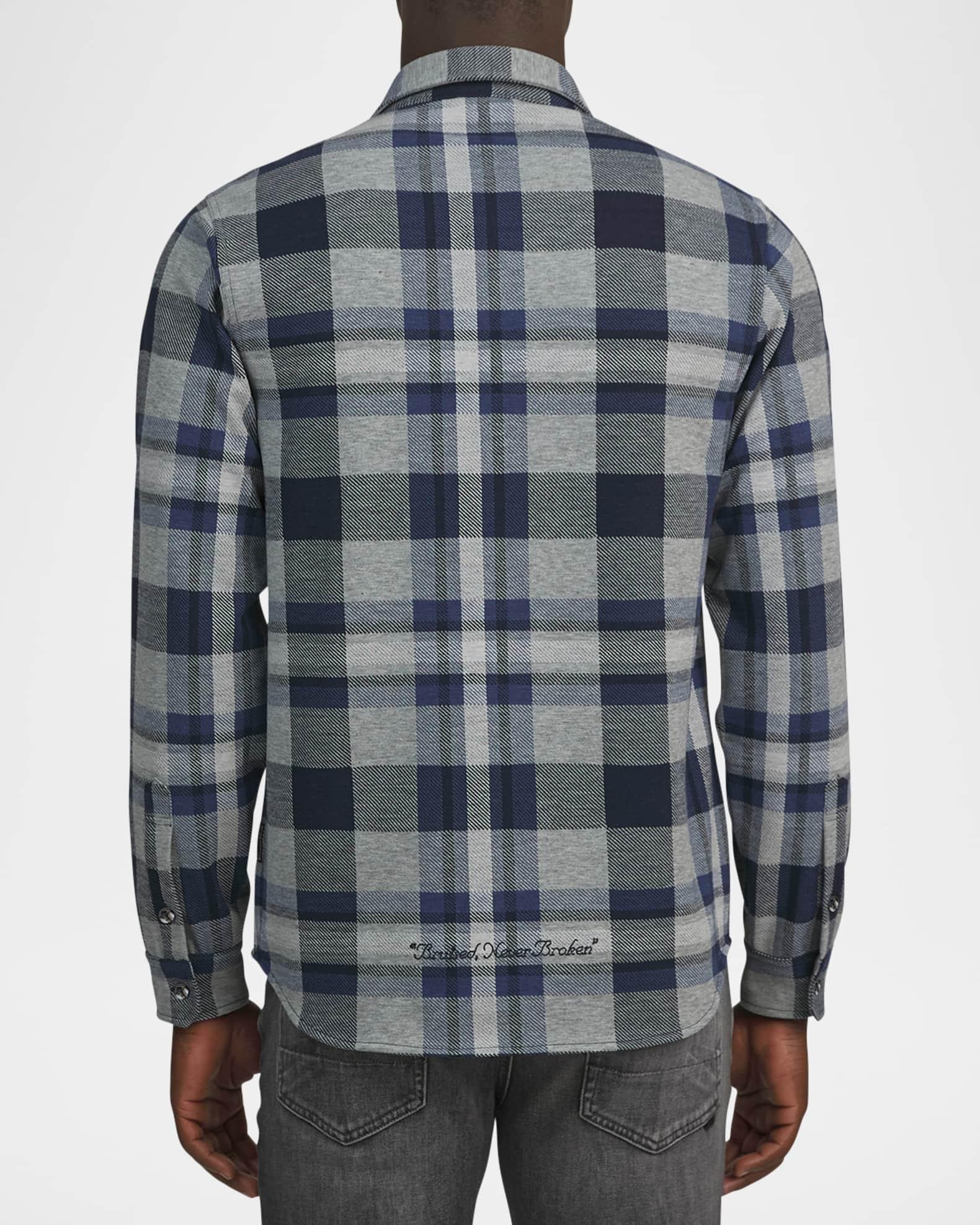 Men's Big Sky Plaid Button-Down Shirt Product Image