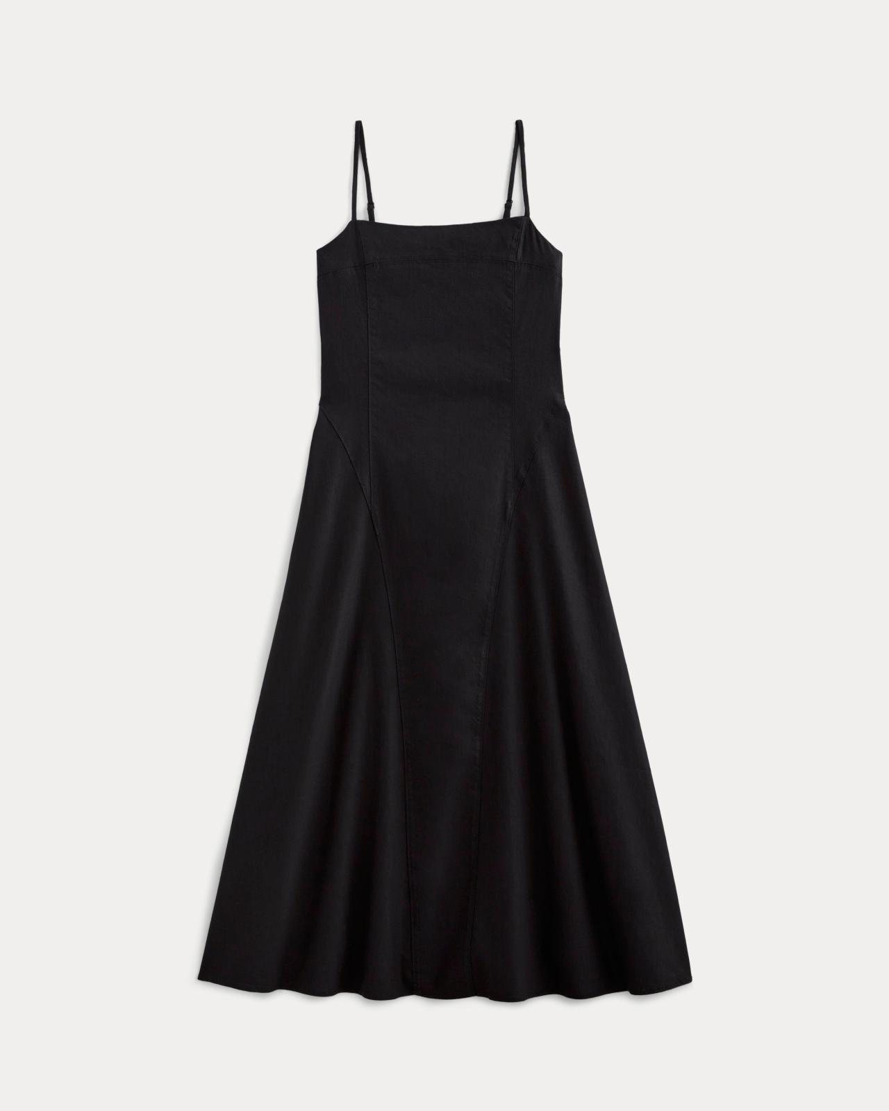 Womens Seamed Dress in Stretch Linen by Everlane Product Image