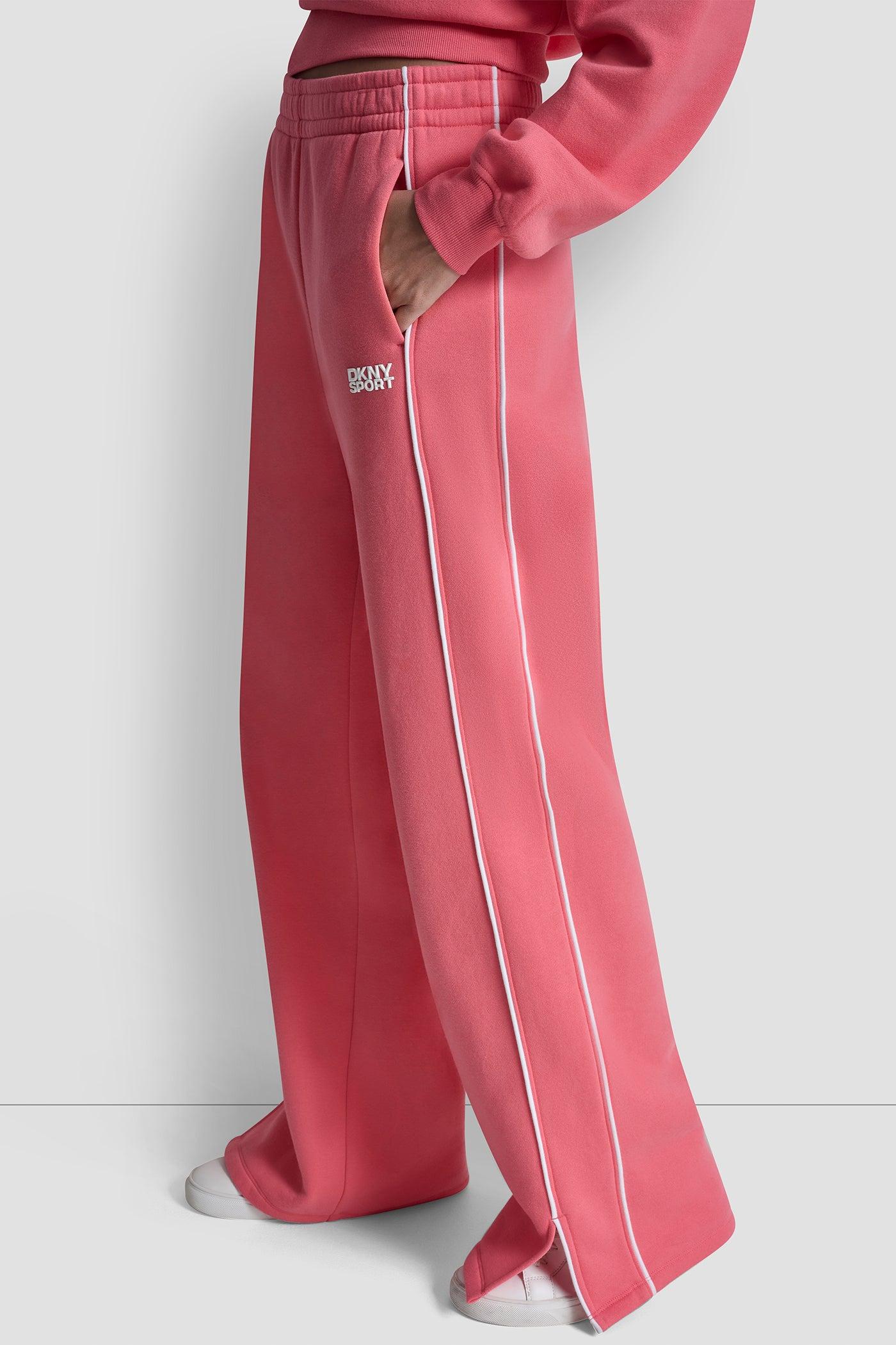 HIGH-RISE PIPED TRACK PANTS Product Image