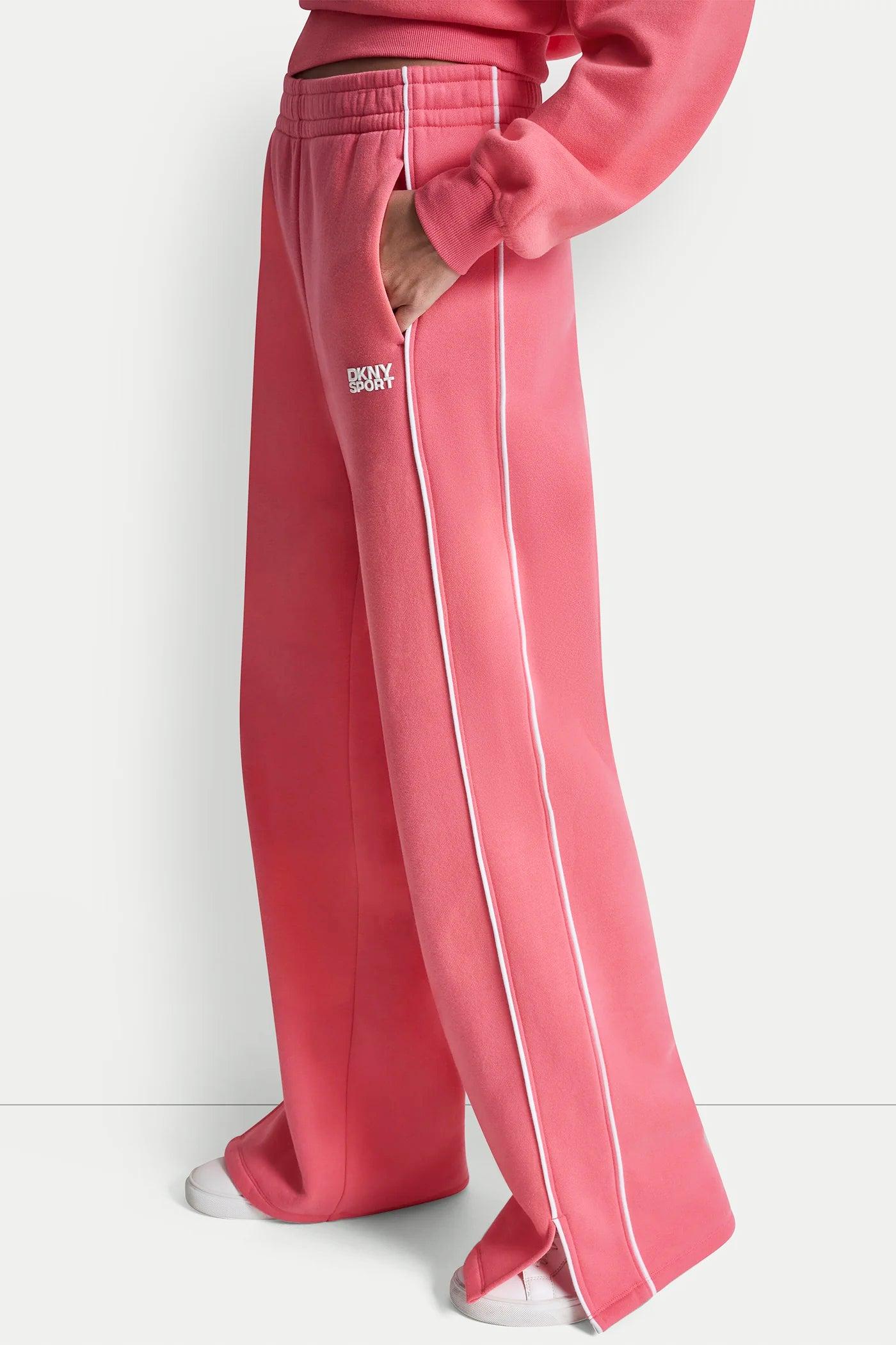 HIGH-RISE PIPED TRACK PANTS Product Image