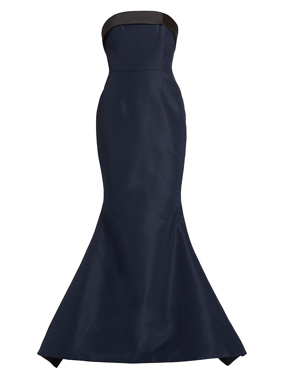 Womens Chloe Silk Mermaid Gown Product Image