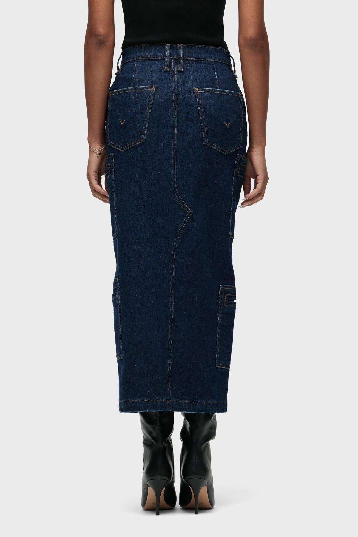 Plus Size Solid Button Up Gathered Wide Leg Pants Women Indigo Elegant Wide Leg Mid Rise Everyday Pants BloomChic 18-20/2X Product Image