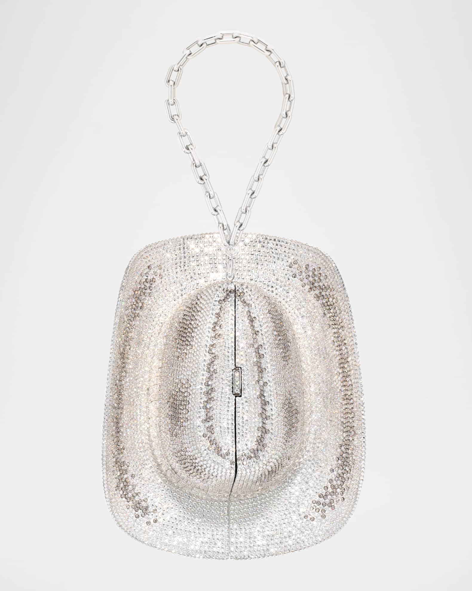Crystal Cowboy Hat Clutch Bag Product Image