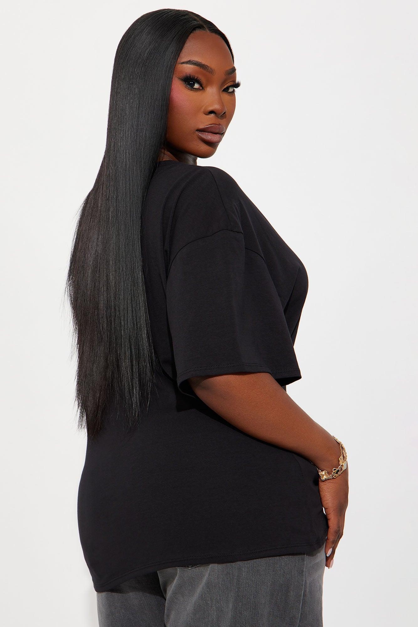 Latona Short Sleeve T Shirt - Black Female Product Image