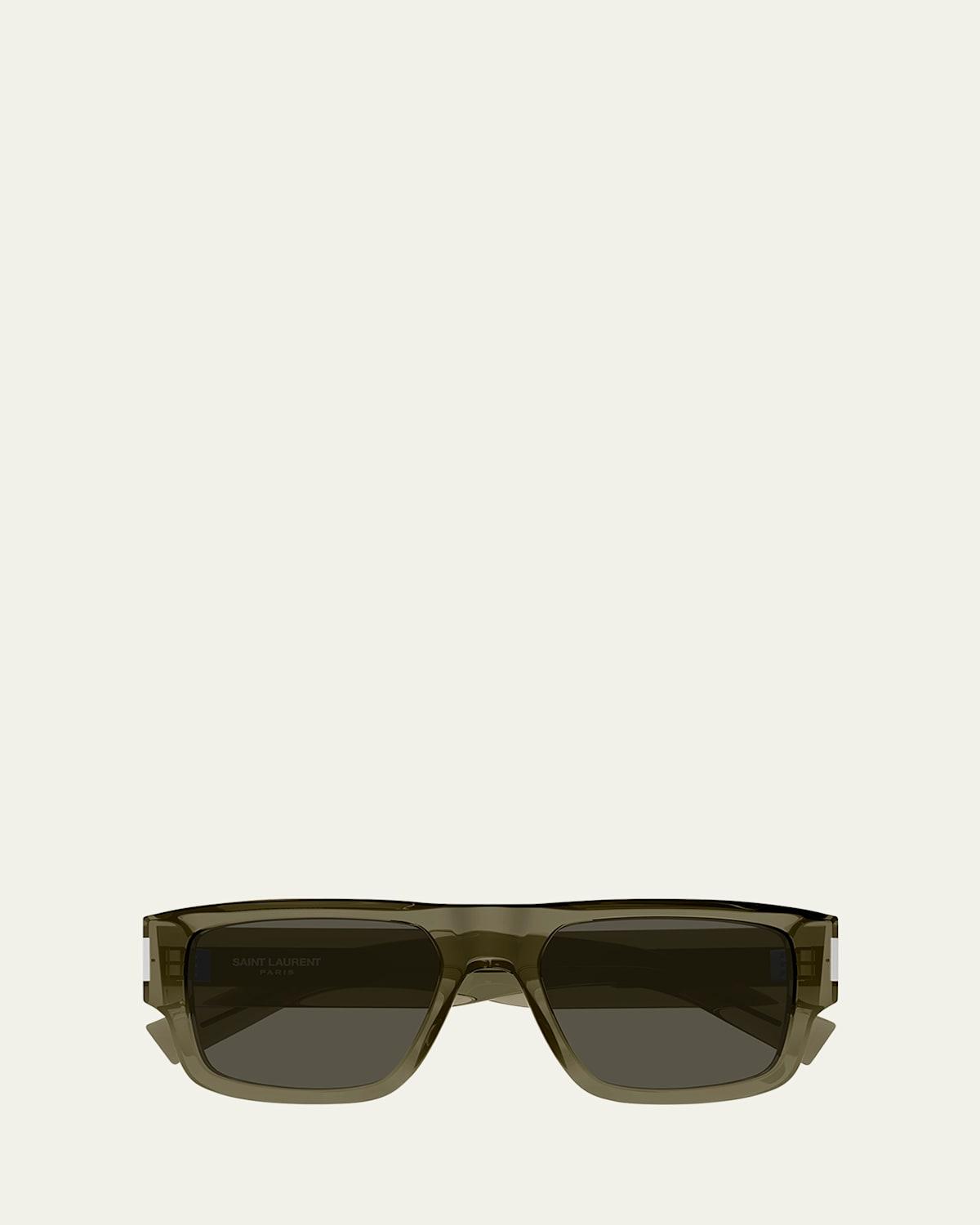 Mens Naked Wirecore 55MM Square Sunglasses Product Image