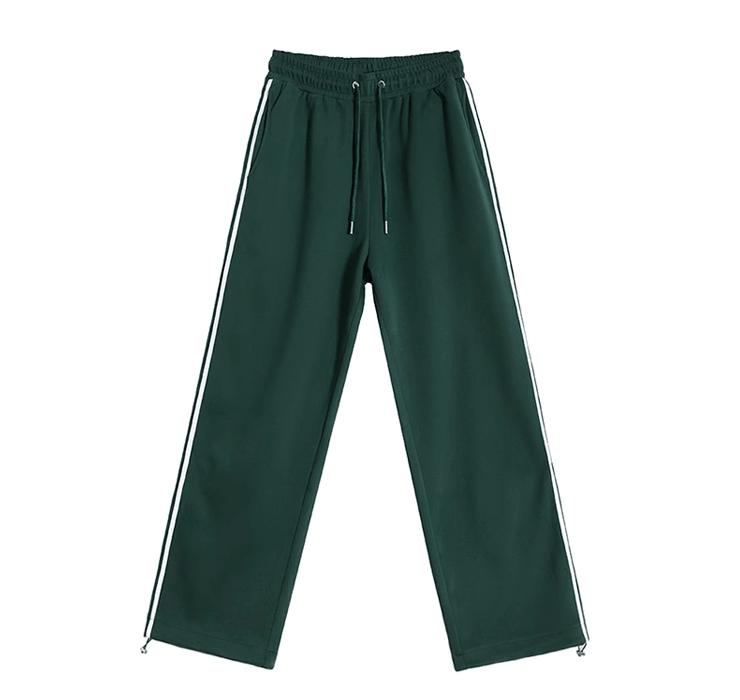 RT No. 11509 GREEN STRIPED CASUAL PANTS Product Image